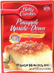 Betty Crocker  pineapple upside-down cake mix w/topping Center Front Picture